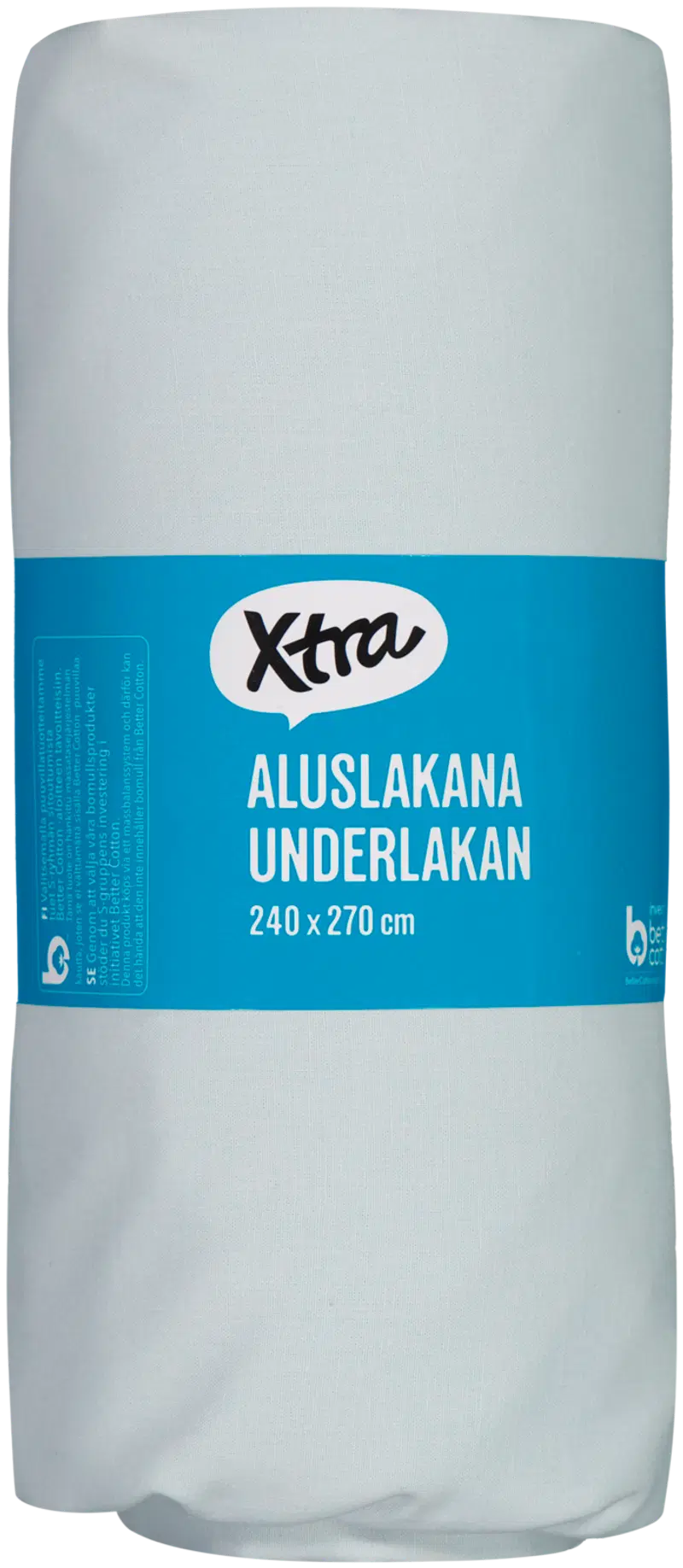 Простыня Xtra Uni 240х270 см, светло-серая (цвет Светло-серый)