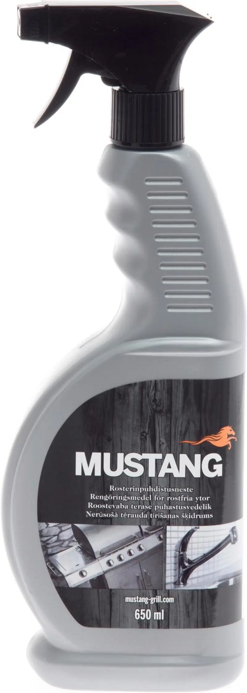 Жидкость для чистки жаровни Mustang 650мл (цвет Серебро)