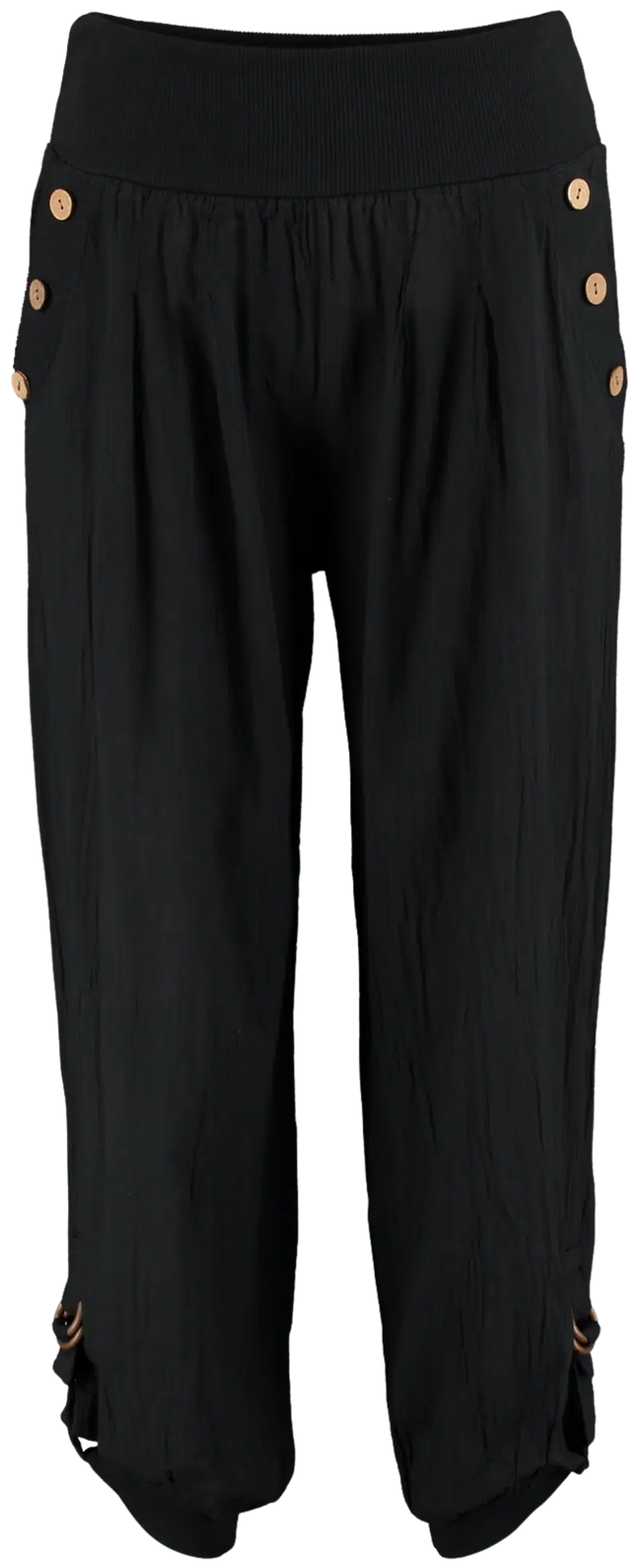 Женские брюки Hailys Jo44la (размер XS, цвет ЧЕРНЫЙ)