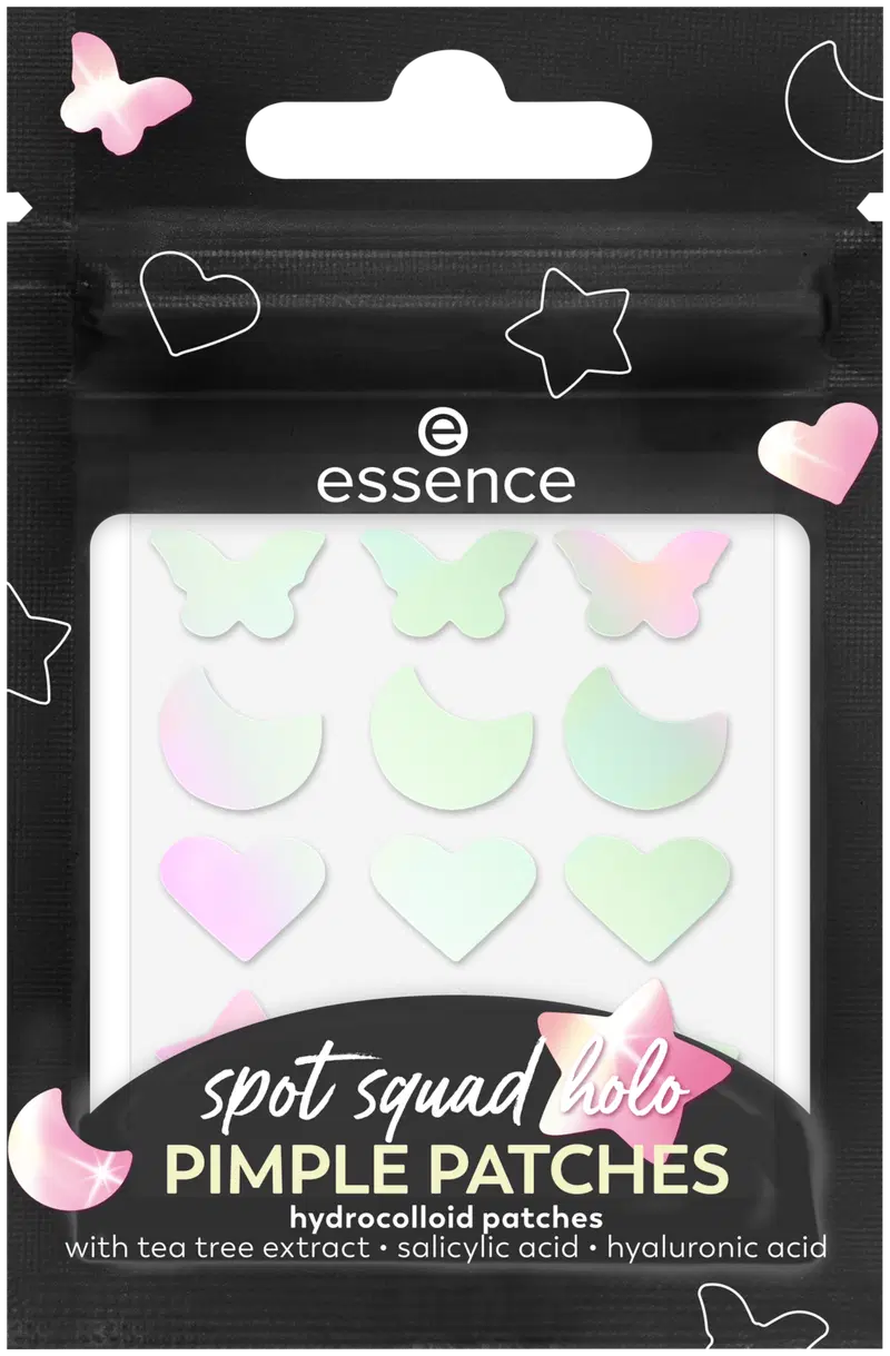Пятно сущности Голографический отряд PIMPLE PATCHES 10 Starlight Vibes 24 ст. (цвет Звездный свет)