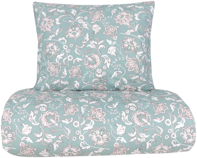 Комплект пододеяльников для дома Raymal 50885 150 x 210 + 55 x 65 см зеленый (цвет зеленый)