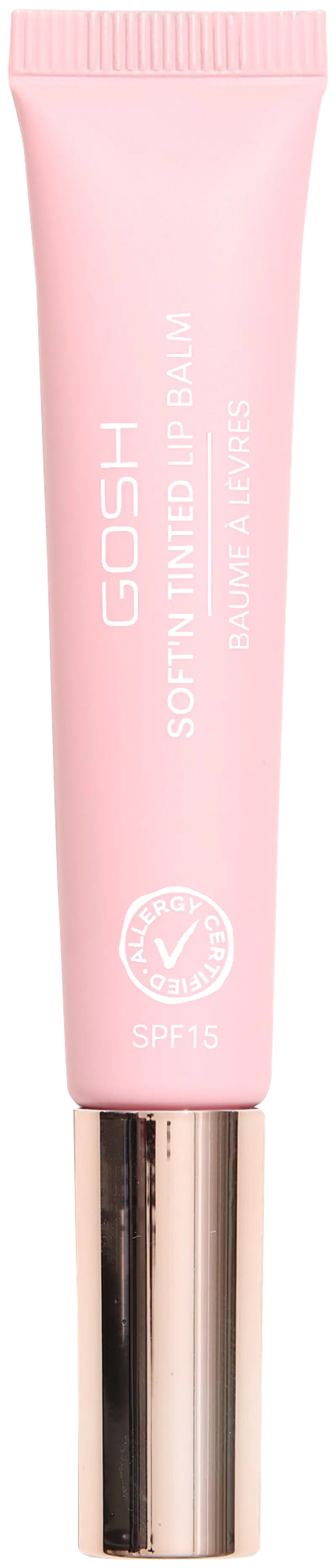Gosh Soft`n Tinted Lip Balm 006 Ягодный блеск для губ 8мл (размер 8 МЛ, цвет Розовый мягкий лед)