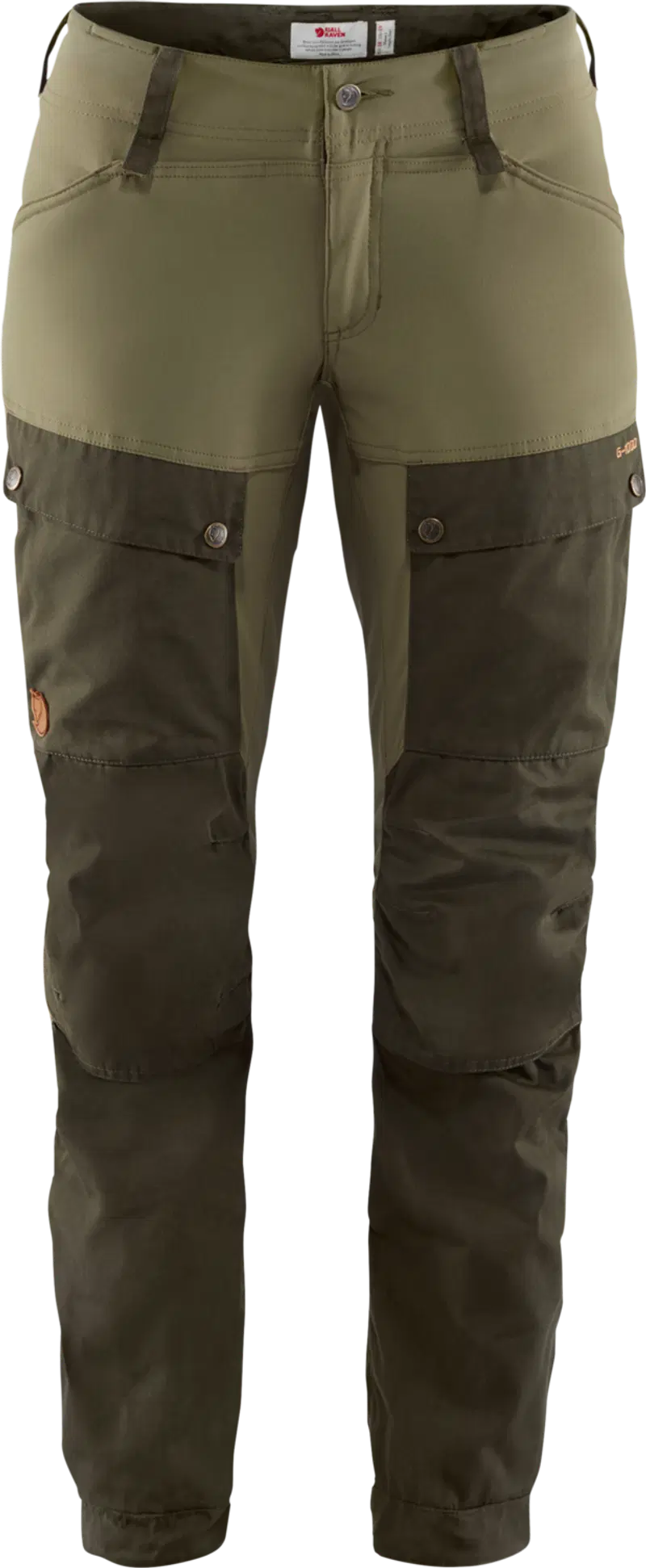 Женские уличные брюки Fjällräven Keb Trousers Curved W (размер 32, цвет Глубокий лес/лаврово-зеленый)