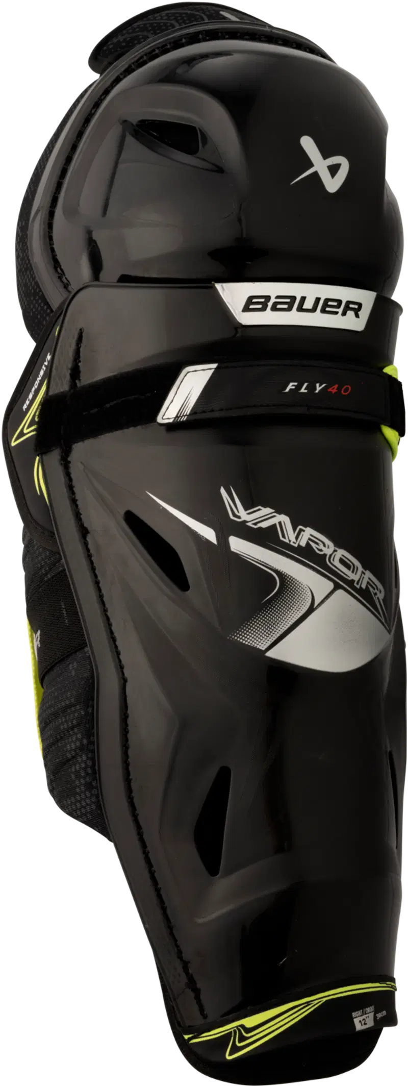 Наколенник Bauer Vapor Fly40 Jr, черный, 11,0 (размер 11,0, цвет Блк)