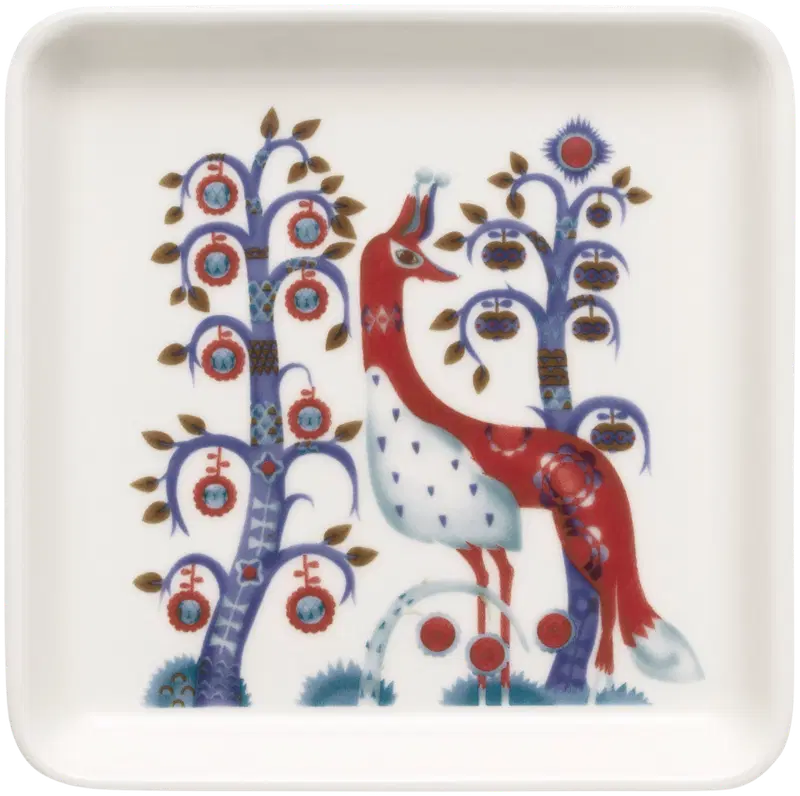 Iittala Taika Тарелка квадратная 12х12см белая (цвет белый)