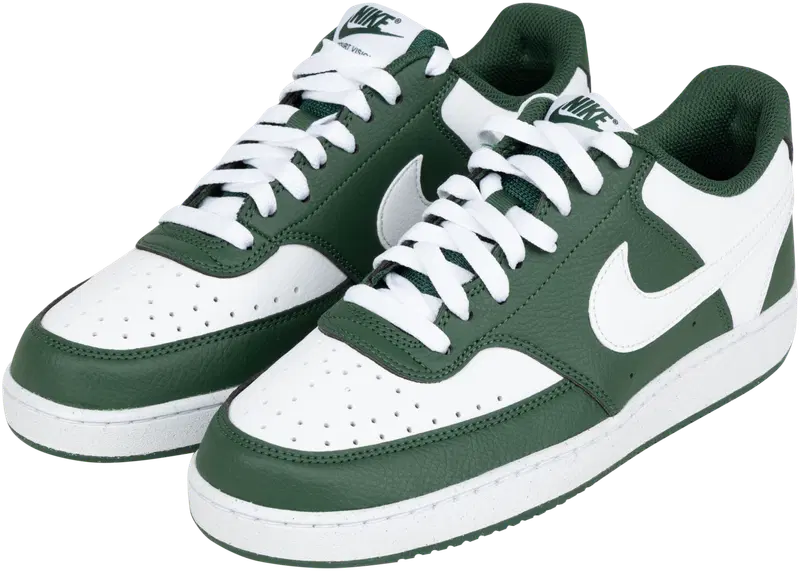 Мужская повседневная обувь Nike Court Vision Low Белый Зеленый (размер 7, цвет Белый/грн)