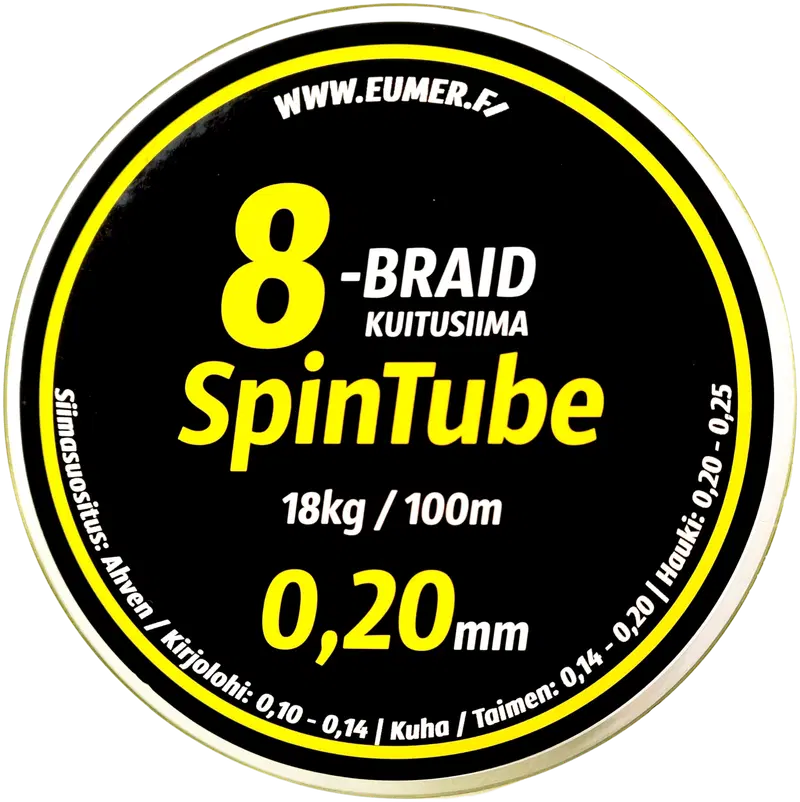 Spintube 8-волоконная линия FL 0,20 мм / 100 м 18,1 кг