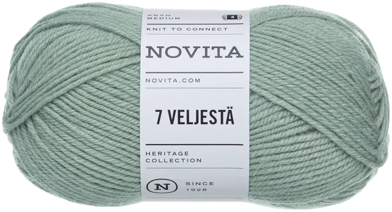 Novita Lanka 7 Brother 100 г капуста бабочка 305 (цвет капустная бабочка)