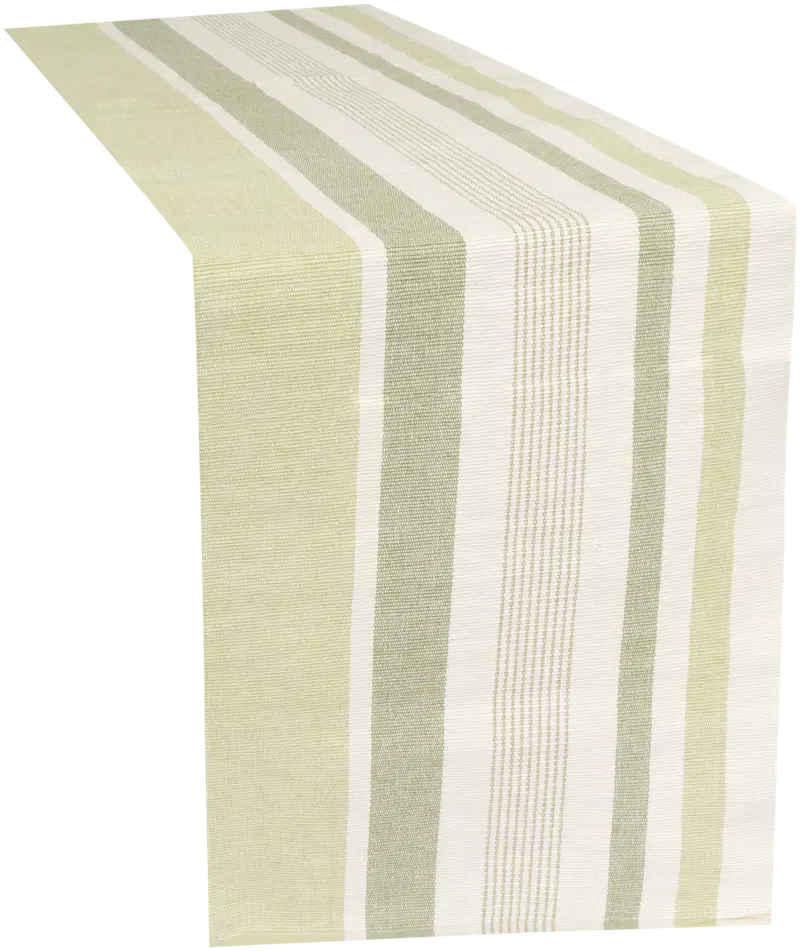 Фартук домашний Stripes 33х160 см зелено-белый (цвет зеленый/белый)