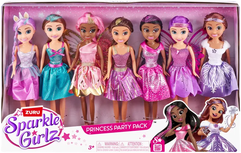 Куклы Sparkle Girlz 10,5 дюймов, 7 шт.