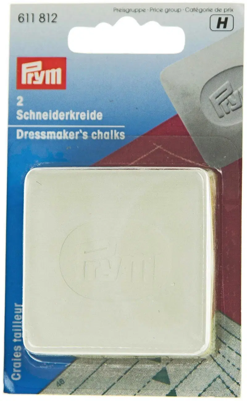 Мел портновский Prym белый 2 шт. (цвет Белый)