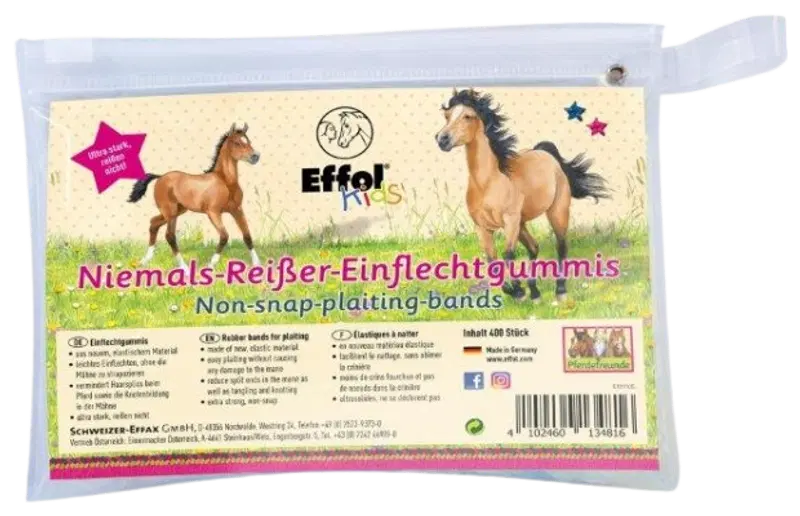 Effol Детские резинки-выпрямители 400 шт разноцветные