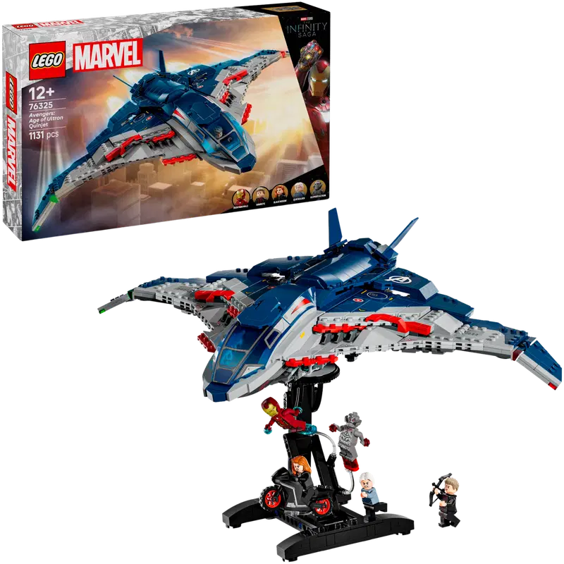 LEGO Super Heroes 76325 Мстители: Эра Альтрона Квинджет