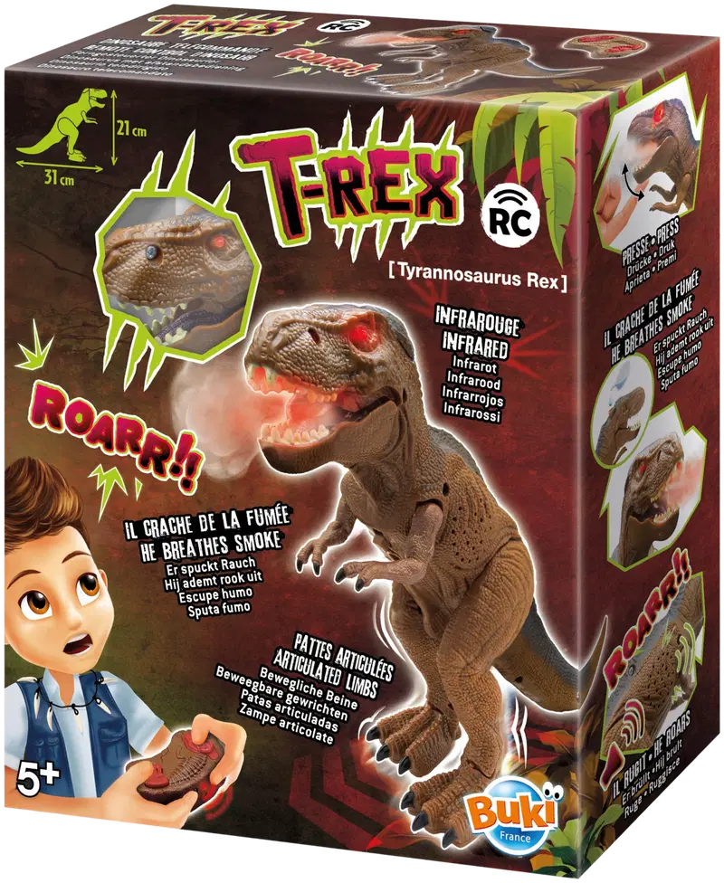 Динозавр с дистанционным управлением T-Rex R/C