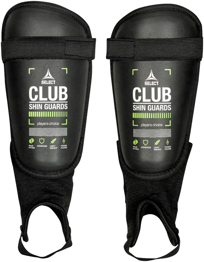 Выберите Shin Guard Club v25 (размер XS, цвет ЧЕРНЫЙ/ЗЕЛЕНЫЙ)