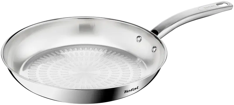 Стальная сковорода Tefal Intuition Techdome 28см B8590635 (цвет сталь)