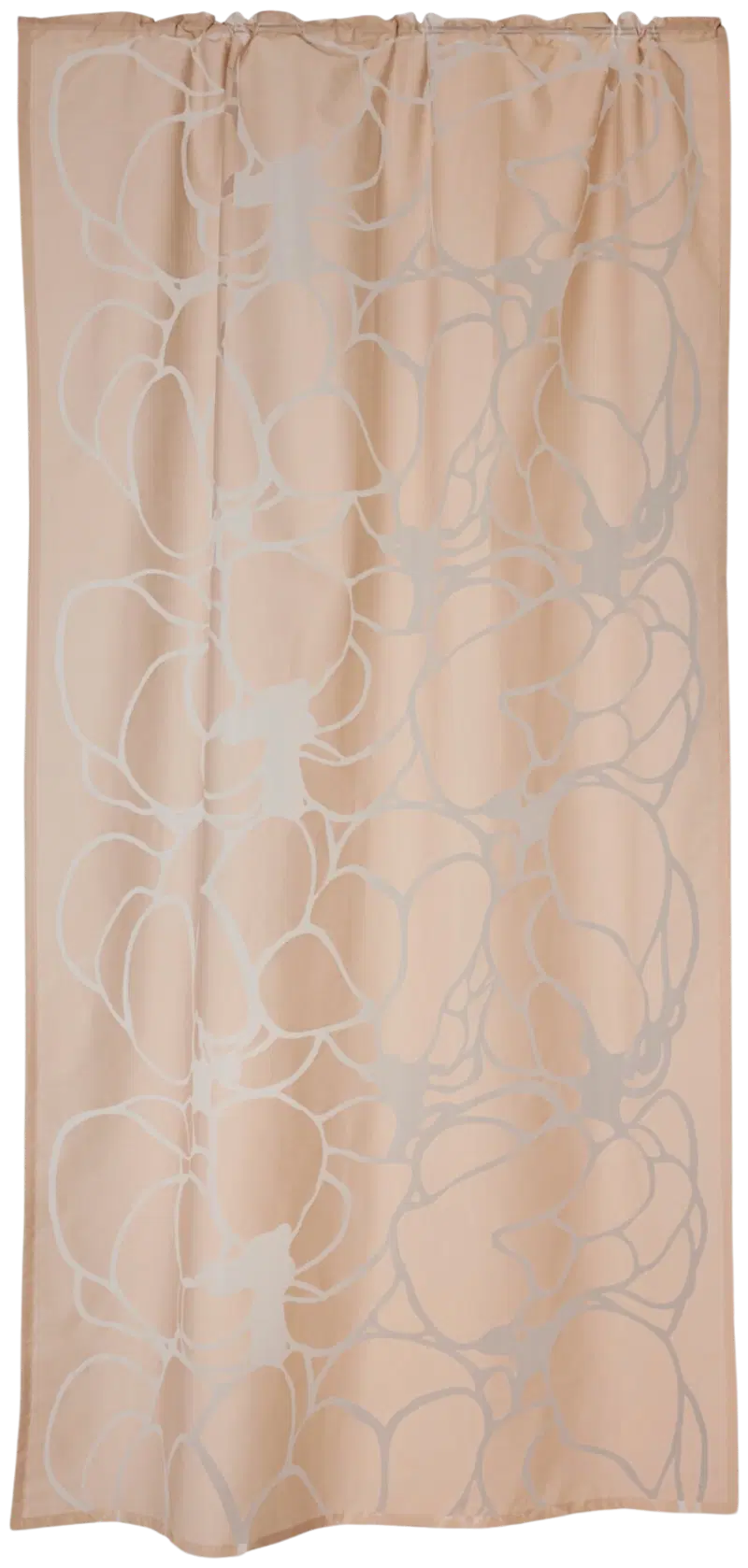 Светлая штора Vallila Makeba Classic 140х250 см бежевый (цвет песок)