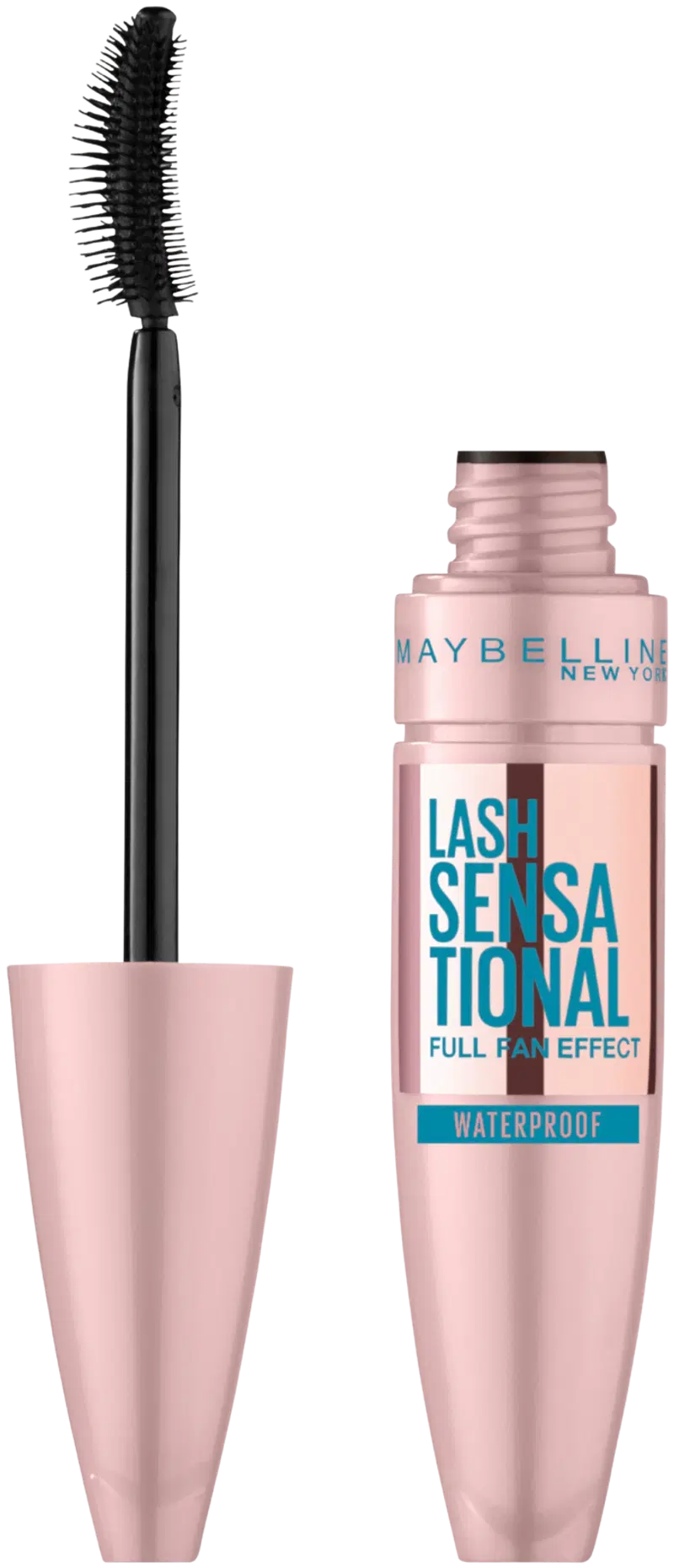 Maybelline New York Lash Sensational Водостойкая тушь для ресниц Очень черная 9,4 мл (цвет Очень черный WP)