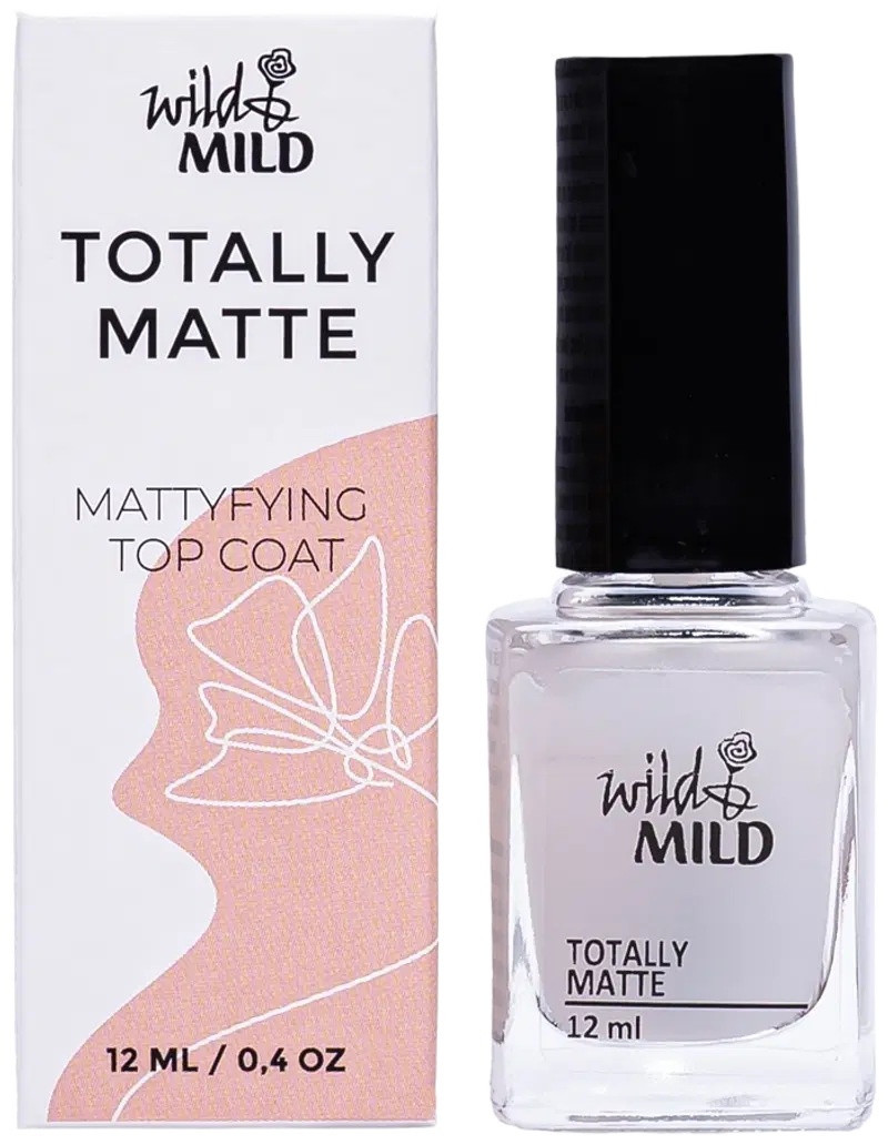 Wild&Mild Totally Matte Top Coat N001 12 мл.