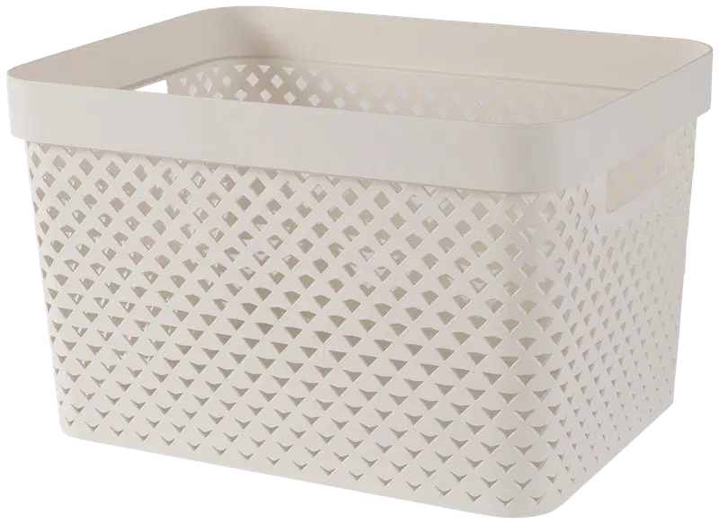 Корзина для хранения Curver Pure 17л (цвет Оазис Белый RAL 9003)