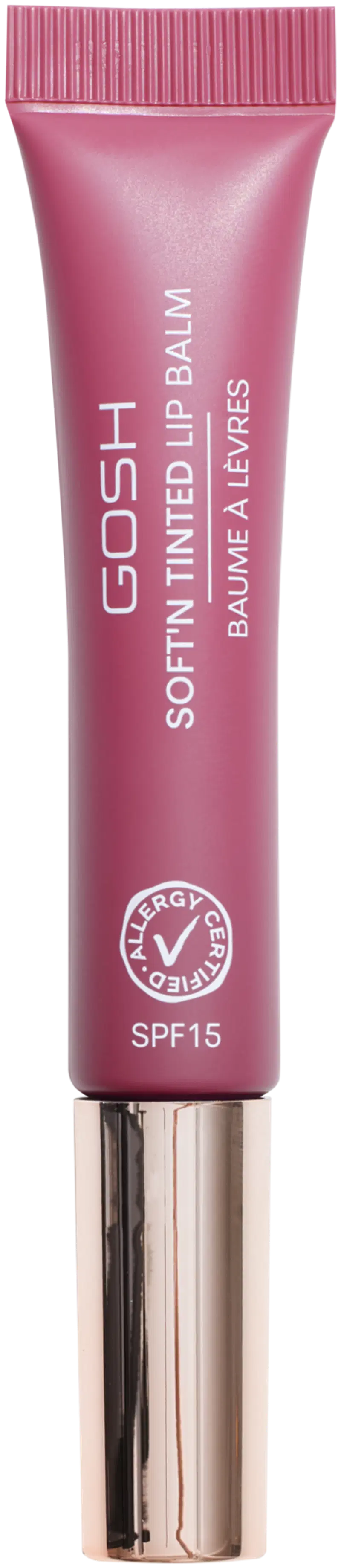 Gosh Soft`n Tinted Lip Balm 006 Ягодный блеск для губ 8мл (размер 8 МЛ, цвет ЯГОДА)