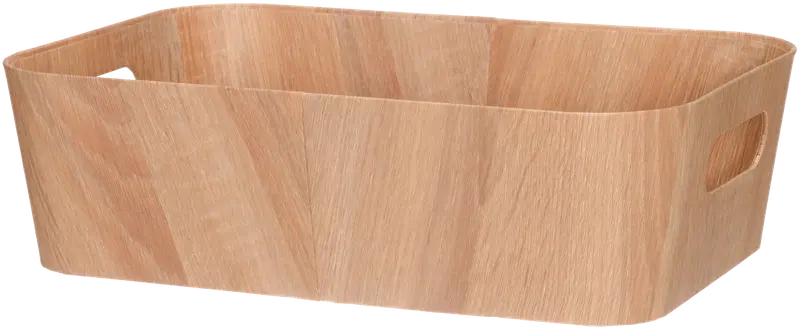 4Коробка для хранения вещей Sense 37,5x26x11 см (цвет естественный)