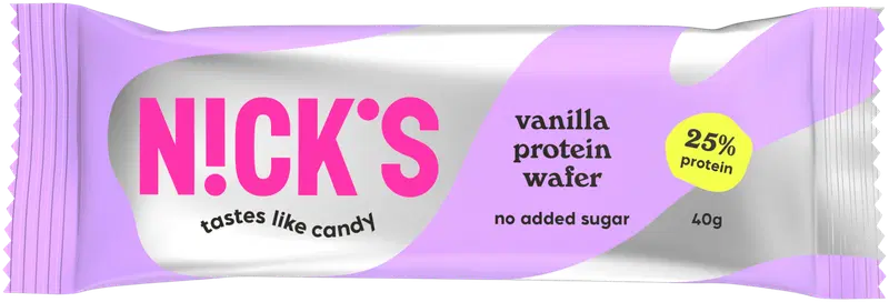 Nick's Vanilla Protein Wafer 40 г протеиновый батончик без глютена