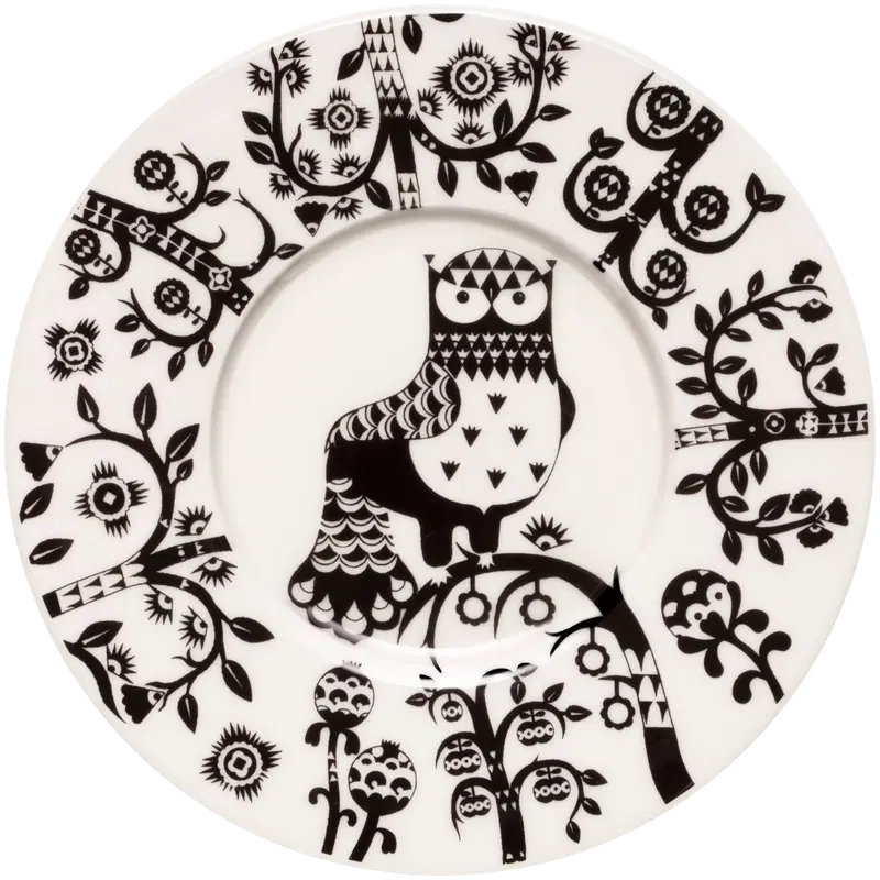 Тарелка Iittala Taika 16см черная (цвет черный)