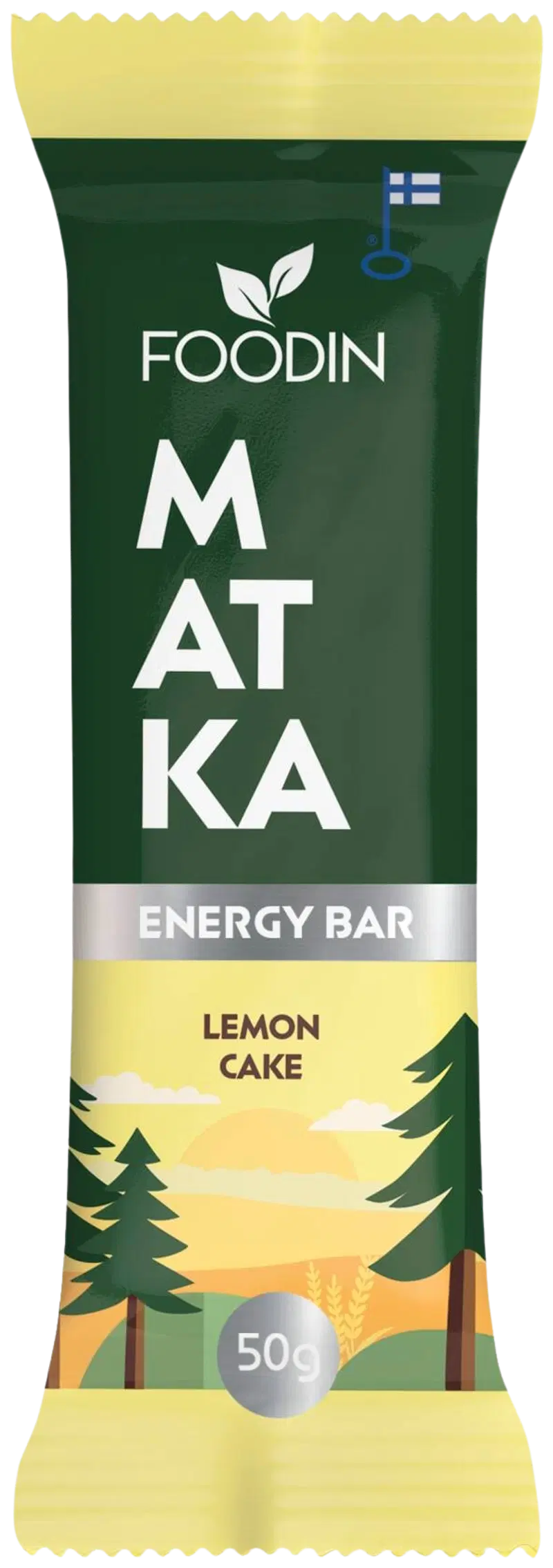 Food's MATKA Energy Bar, Лимонный пирог, 50г