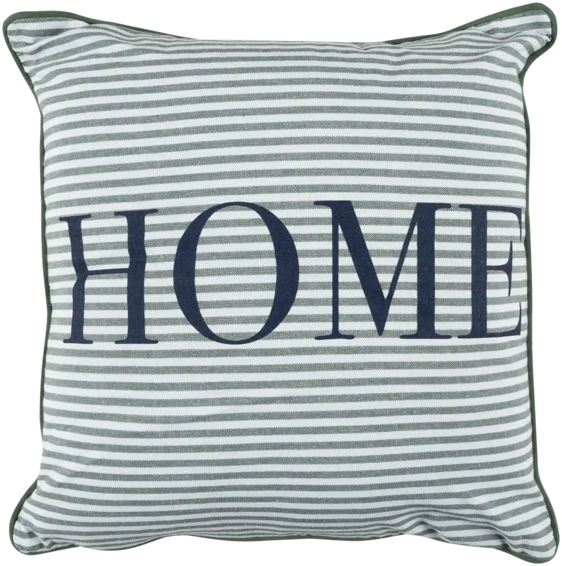 Декоративная подушка Tex Home Stripes 40х40 см светло-зеленый (цвет зеленый свет)