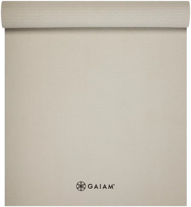 Коврик для йоги Gaiam Песчаник 4 мм Solid (цвет Песчаник)