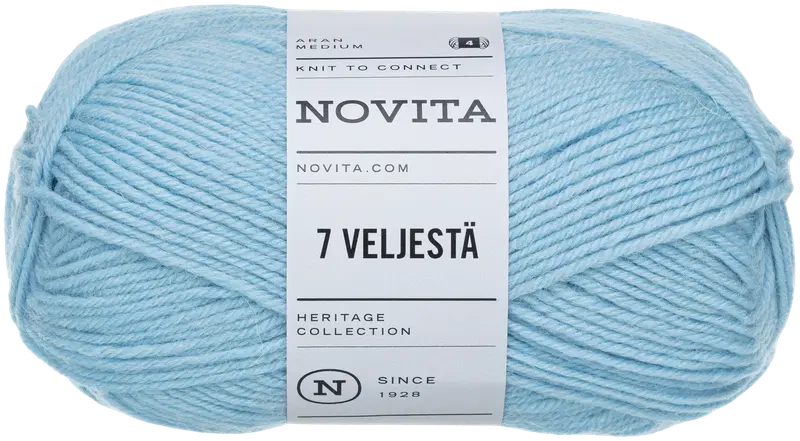 Novita Lanka 7 Brother 100 г капля воды 103 (цвет капля воды)