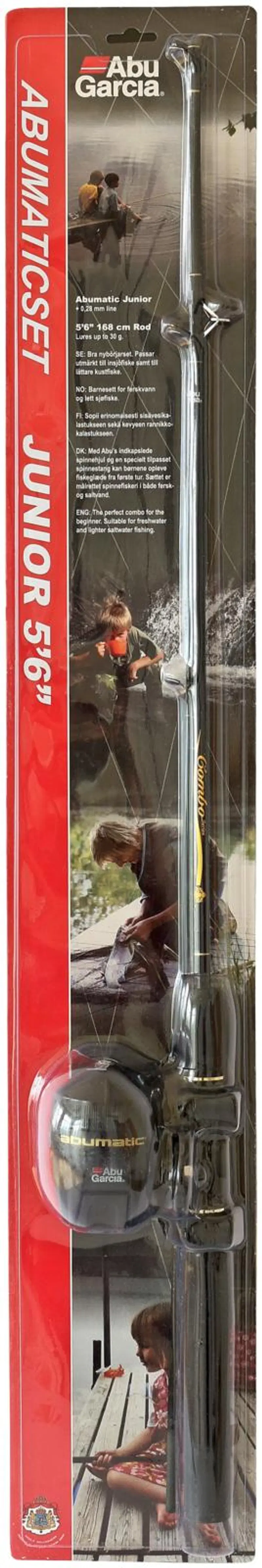 Abu Garcia Abumaticset Junior комплект закрытого футляра (цвет Разноцветный)