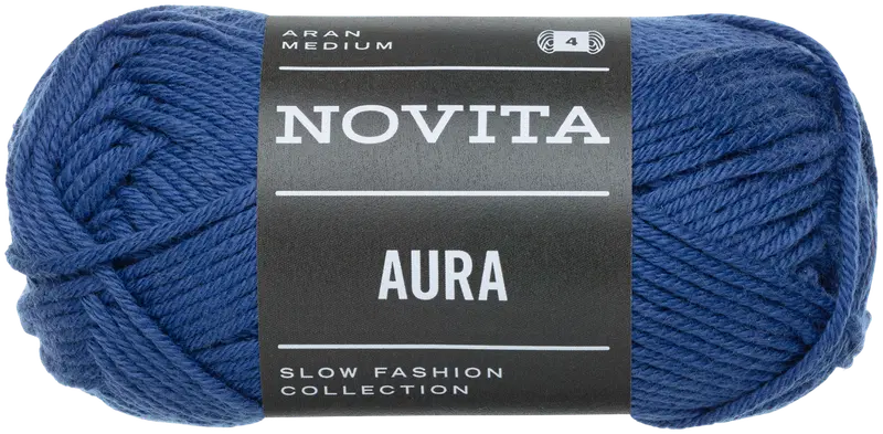 Хлопковая пряжа Novita Аура 50 г творчество (цвет креативность)