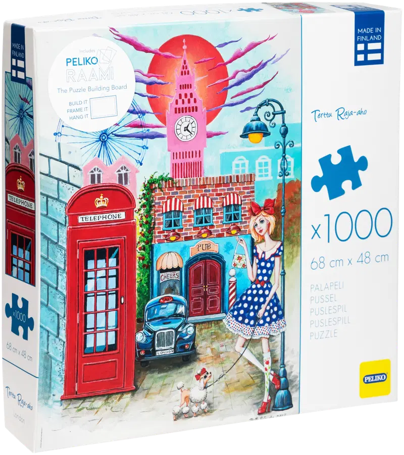 Пазл Peliko 1000 деталей Terttu Raja-aho London