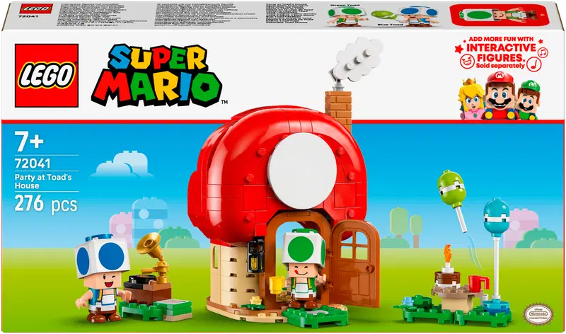 LEGO Super Mario 72041 Жабий дом и вечеринка