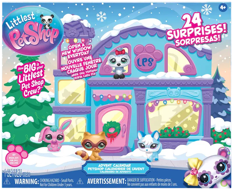 Рождественский календарь Littlest Pet Shop на 2025 год