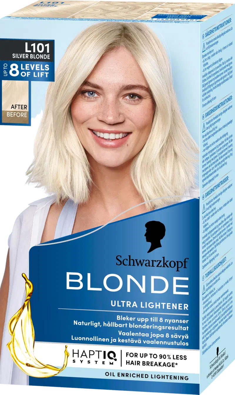 Schwarzkopf Blonde L101 Silver Blonde осветляющий крем (цвет L101 Серебристый блондин)