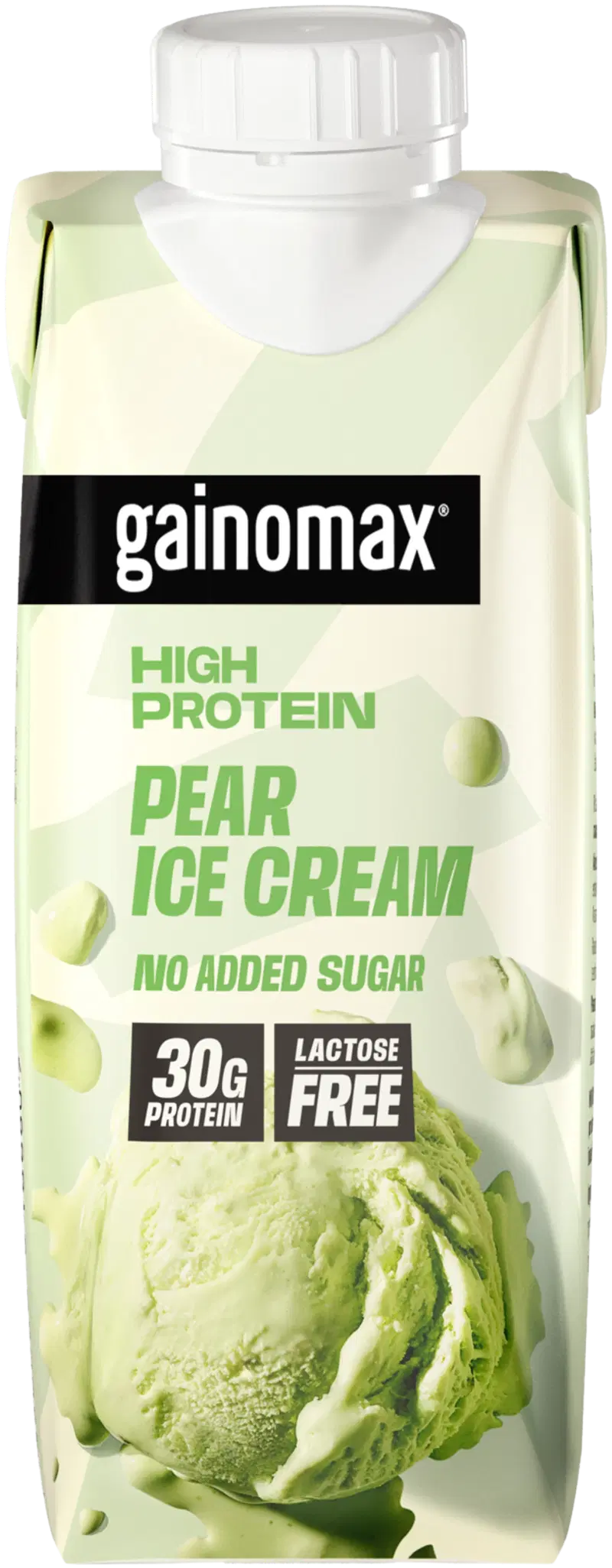 Gainomax High Protein Pear Ice Cream Протеиновый напиток 250 мл