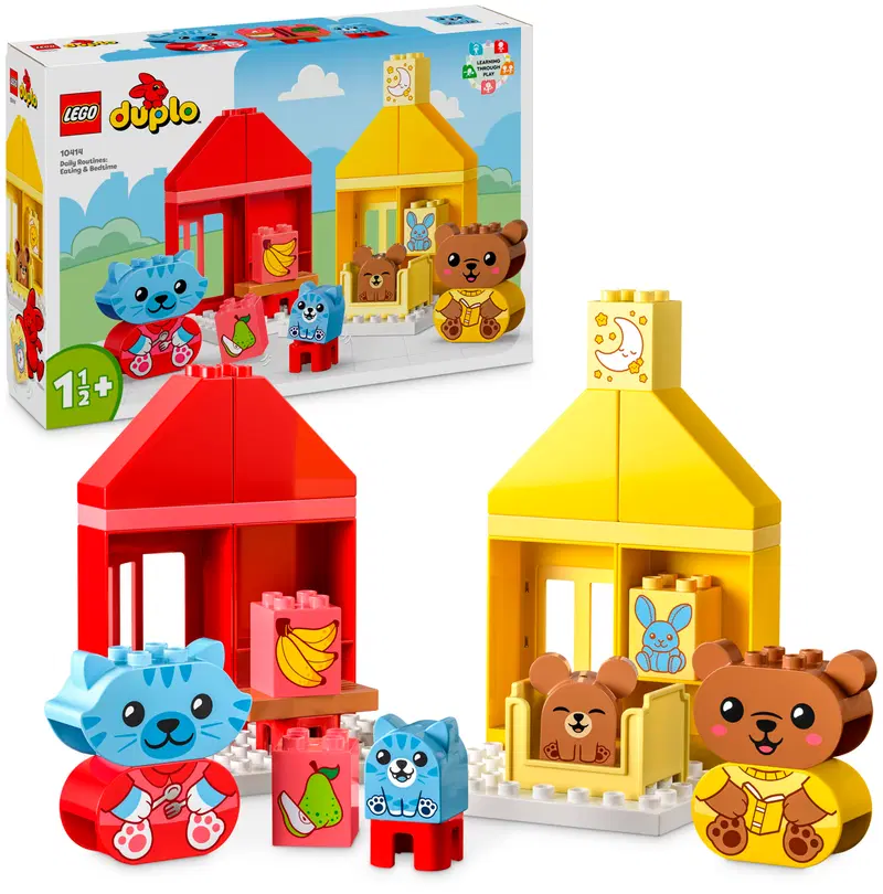 LEGO DUPLO My First (10414) Ежедневные занятия: Еда и сон