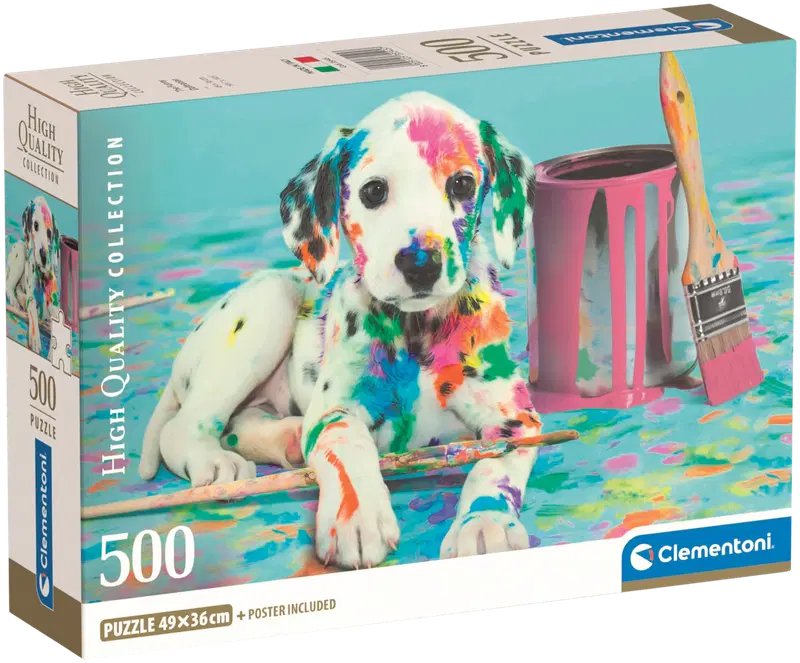 Пазл Clementoni Компактный 500 деталей (цвет Разноцветный)