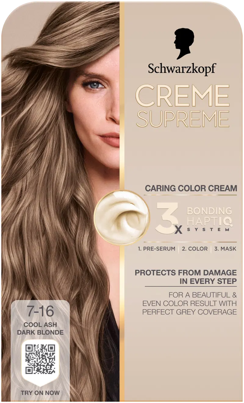 Creme Supreme 7-16 Холодный пепельный блондин