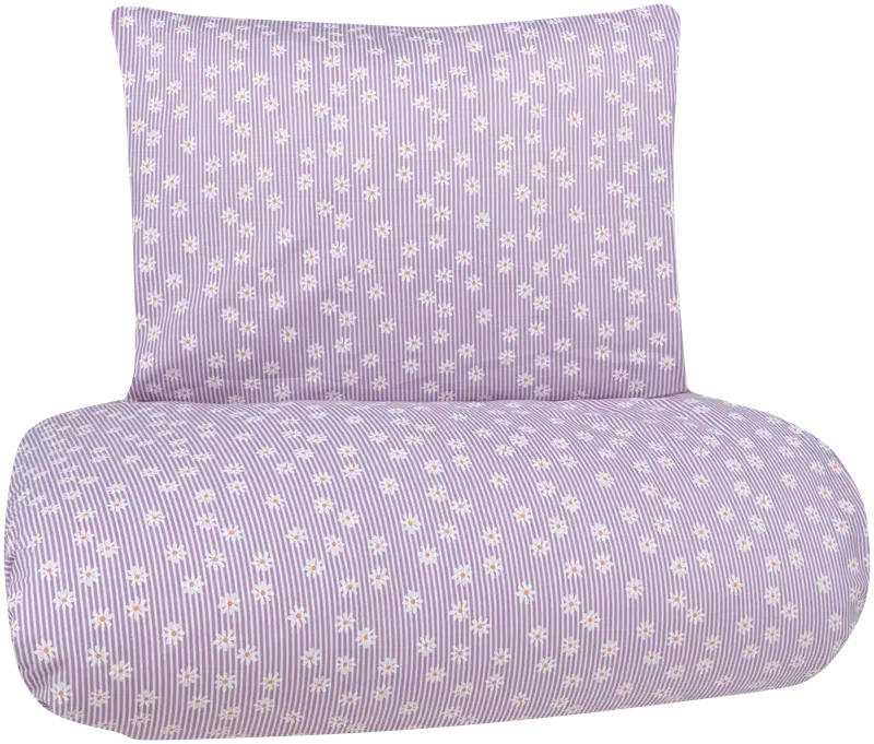 Xtra комплект пододеяльников Daisy 150х210 см фиолетово-белый (цвет сиреневый/белый)