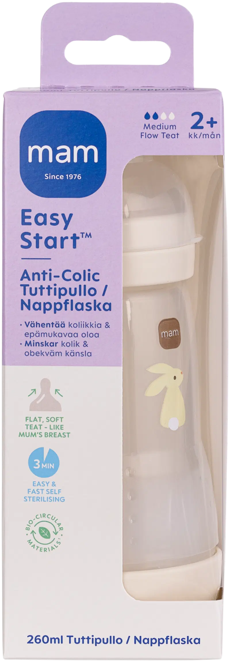 MAM Easy Start - Детская бутылочка Anti-Colic 260 мл