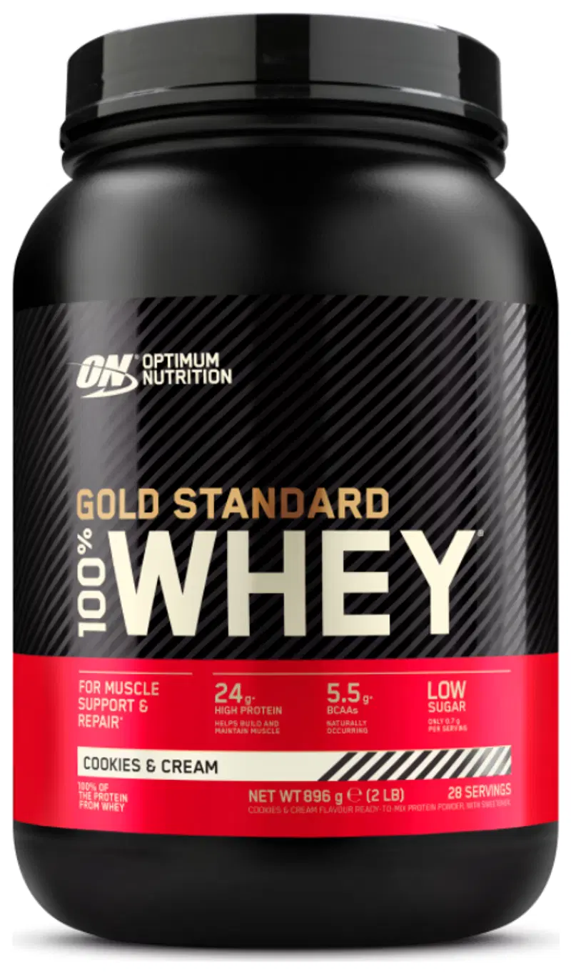 Gold Standard Optimum Nutrition 100% ПЕЧЕНЬЕ И СЛИВКИ GSW — 896 Г