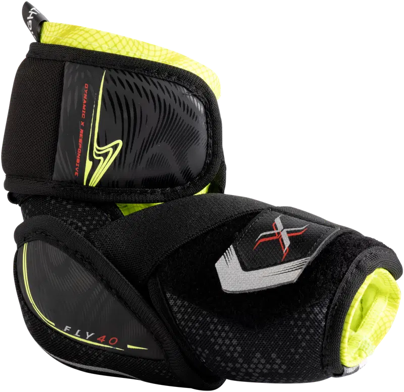 Bauer Vapor Fly40 Elbow Guard-Jr, Blk, S (размер С, цвет Блк)