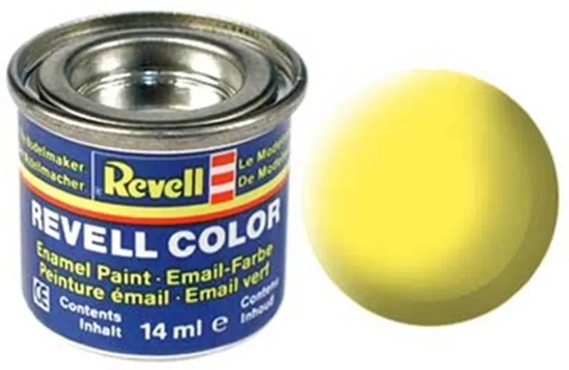 Краска Revell 14мл 15 желтая матовая (цвет желтый)