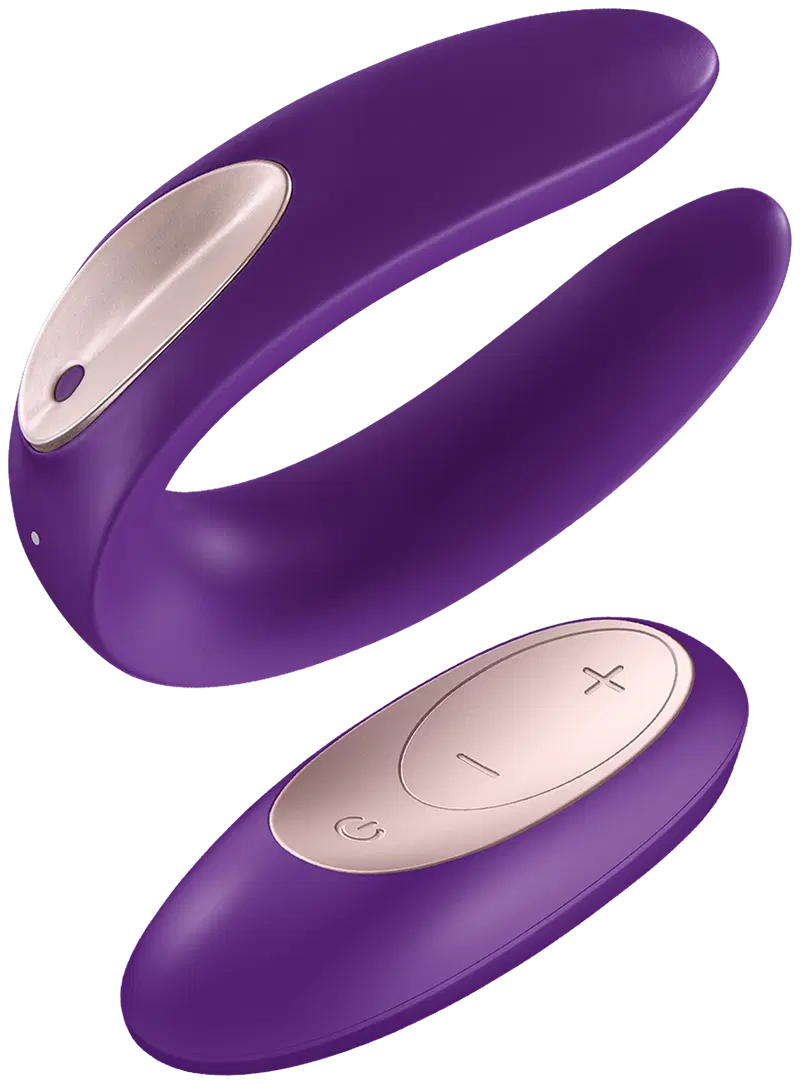 Вибратор с дистанционным управлением Satisfyer Double Plus