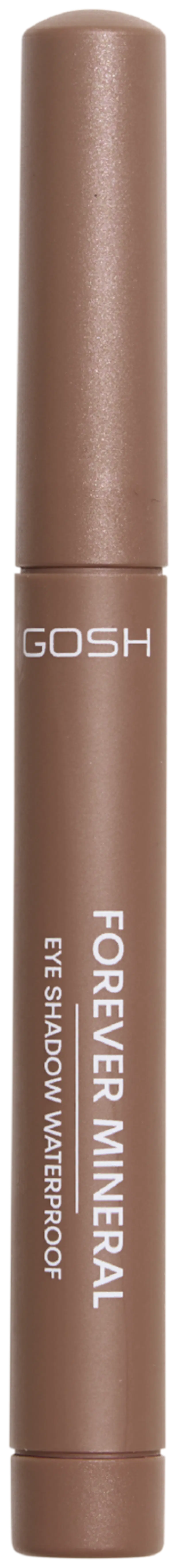 Кремовые тени для век Gosh Forever Mineral Eyeshadow 007 Silver Rose (размер 2 г, цвет Мэтт Шоколад)