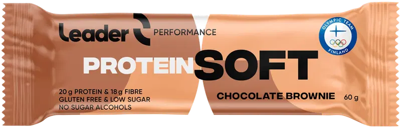 Протеиновый батончик Leader Performance Protein Soft со вкусом шоколадного торта 60 г